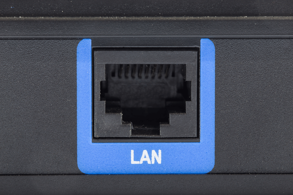 Lan port used for PXE booting